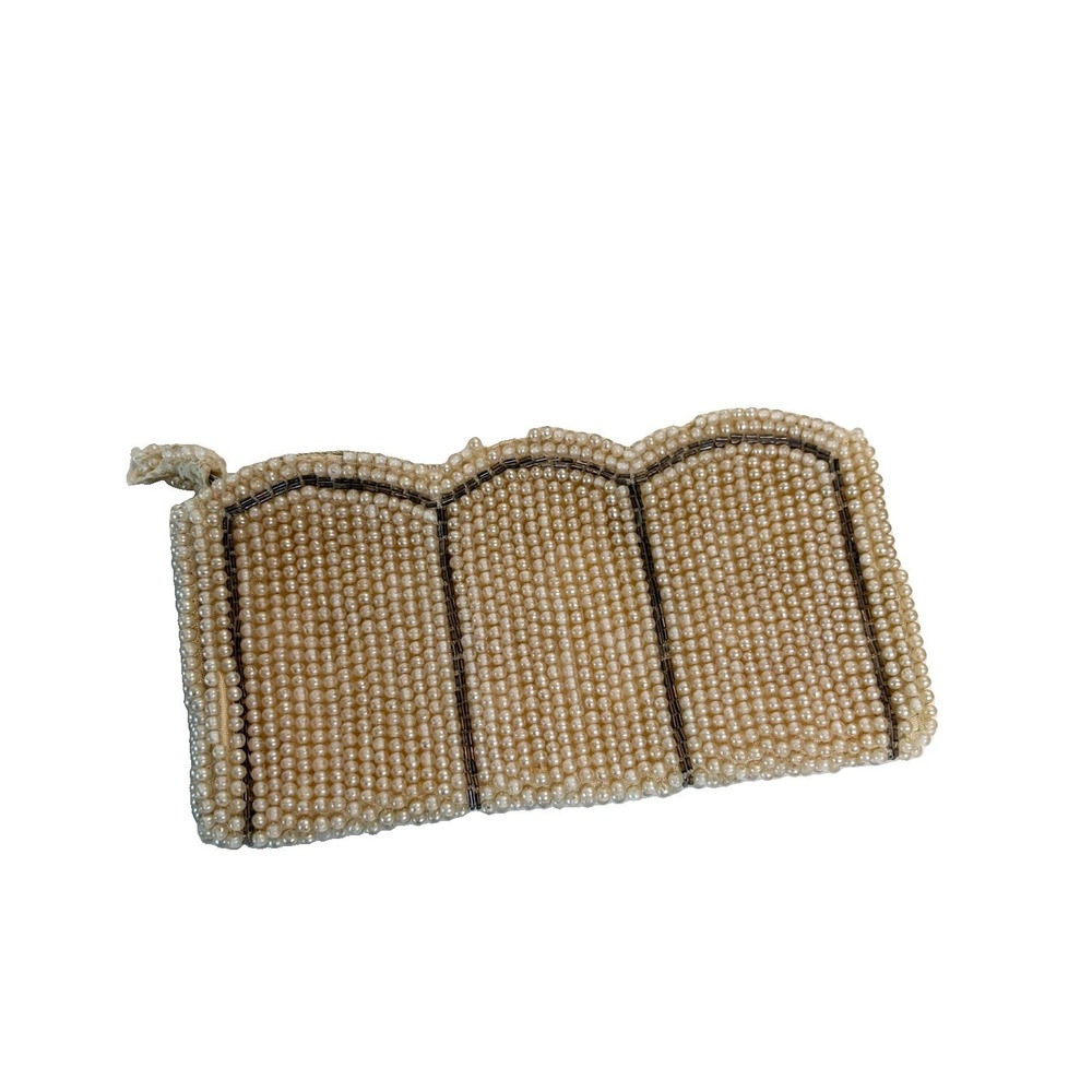 Vtg Beaded Evening Bag Exclusively Made For La Regale Japan Art Deco‎ Flapper